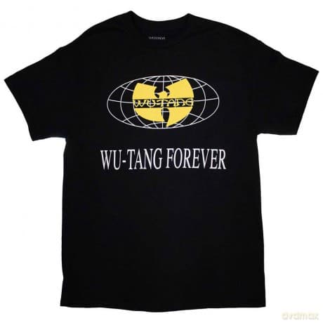 Wu-Tang Clan: Unisex T-Shirt: Tour '23 Wu-Tang Forever (Black) (Back Print & Ex-Tour) (XX-Large)
