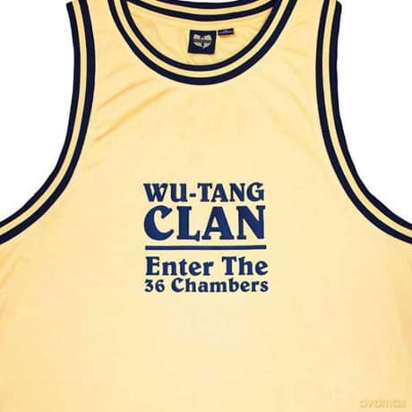 Wu-Tang Clan: Unisex Vest T-Shirt: Enter The 36 Chambers (Yellow) (Back Print & Ex-Tour) (X-Small)