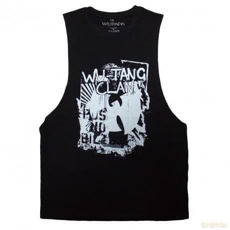 Wu-Tang Clan: Unisex Vest T-Shirt: Graffiti (Black) (Small)