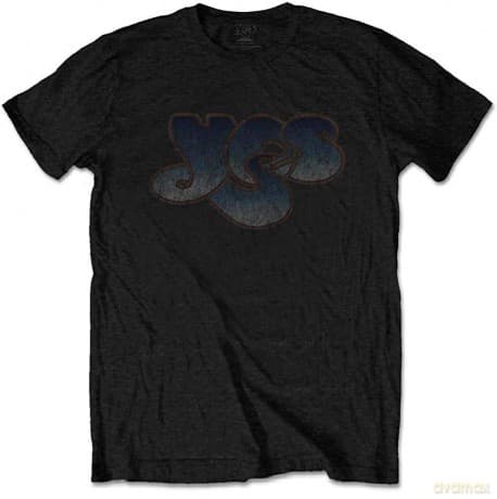 Yes: Men's Tee: Vintage Logo (Medium)