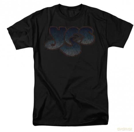Yes: Men's Tee: Vintage Logo (Medium)
