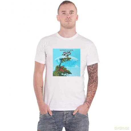 Yes: Unisex T-Shirt: Heaven & Earth (White) (Medium)