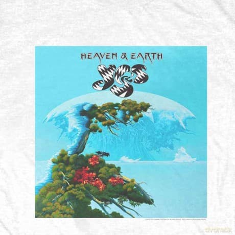 Yes: Unisex T-Shirt: Heaven & Earth (White) (Medium)