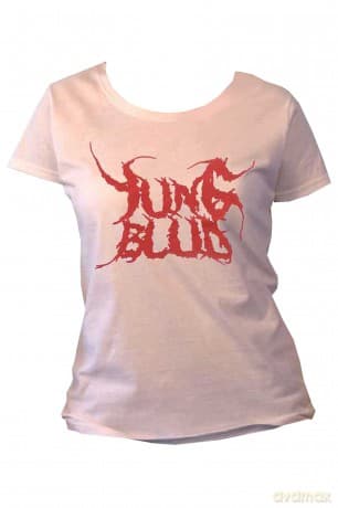 Yungblud: Ladies T-Shirt: DEADHAPPY (White) (Back Print) (X-Large)