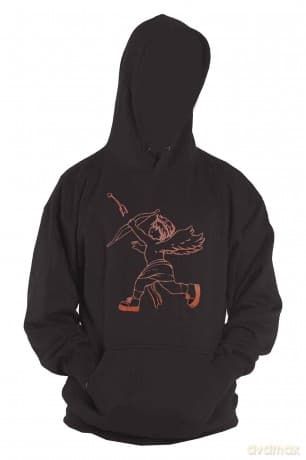 Yungblud: Unisex Pullover Hoodie: Cupid (Black) (XX-Large)
