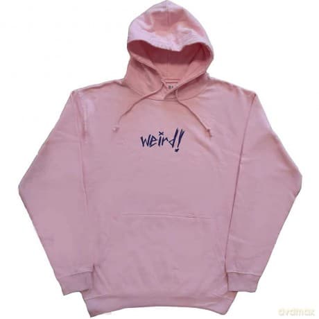Yungblud: Unisex Pullover Hoodie: Weird 1 (Pink) (X-Large)
