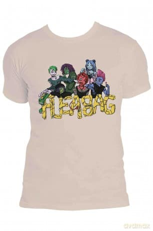 Yungblud: Unisex T-Shirt: Fleabag (Sand) (Small)