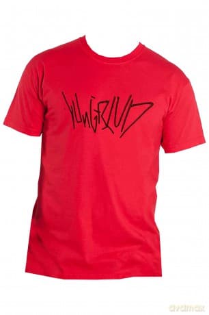 Yungblud: Unisex T-Shirt: Life on Mars (Red) (Back Print) (Large)