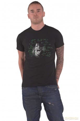 Yungblud: Unisex T-Shirt: Lyric Photo (Black) (Medium)