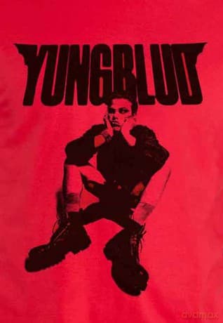 Yungblud: Unisex T-Shirt: R-U-OK? (Red) (Back Print) (XX-Large)