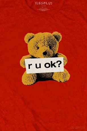 Yungblud: Unisex T-Shirt: R-U-OK? (Red) (X-Large)