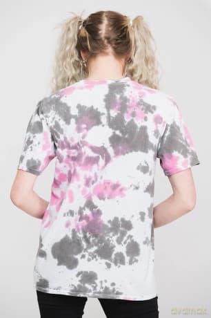 Yungblud: Unisex T-Shirt: Scratch Logo Oval (Grey) (Wash Collection) (Large)