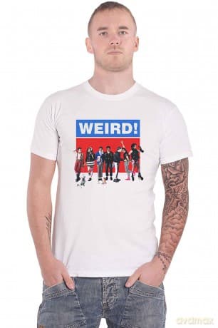 Yungblud: Unisex T-Shirt: Weird (White) (XX-Large)