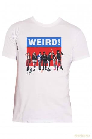 Yungblud: Unisex T-Shirt: Weird (White) (XX-Large)