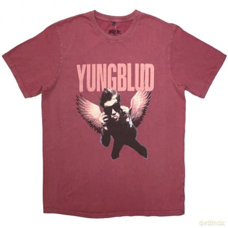 Yungblud: Unisex T-Shirt: Wings (Red Wash) (Wash Collection) (XX-Large)