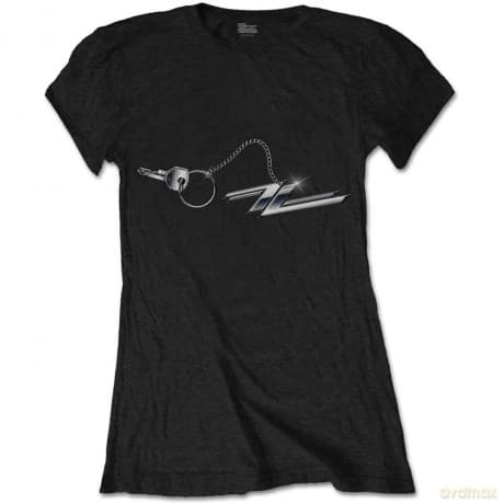 ZZ Top: Ladies Tee: Hot Rod Keychain (XX-Large)
