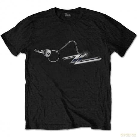 ZZ Top: Men's Tee: Hot Rod Keychain (Small)