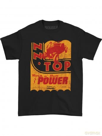 ZZ Top: Men's Tee: Speed Oil (Small)