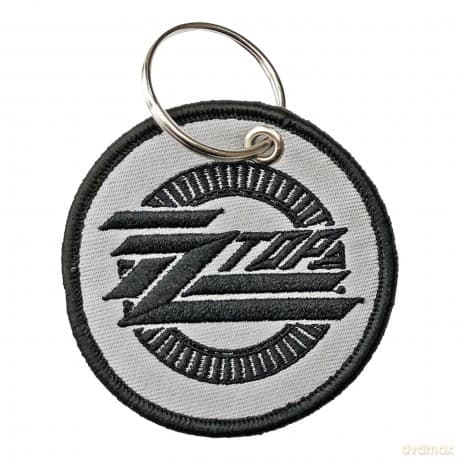 ZZ Top: Patch Keychain: Circle Logo (Double Sided)