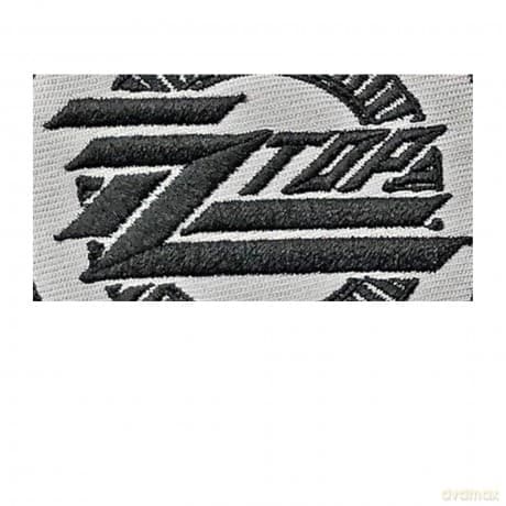 ZZ Top: Patch Keychain: Circle Logo (Double Sided)