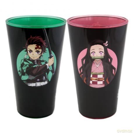 Demon Slayer Drinking Zestaw Szklanek Tanjiro & Nezuko 473 ml