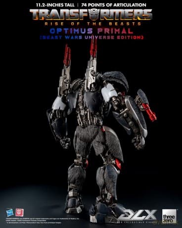 Transformers: Rise of the Beasts DLX Action Figure Optimus Primal (Beast Wars Universe Edition) 29 cm