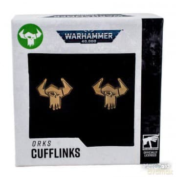 Warhammer 40,000 Cufflinks Orks