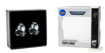 Warhammer 40,000 Cufflinks Space Marine