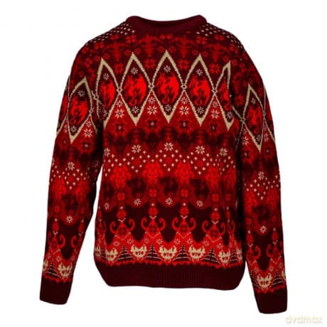 Warhammer Age of Sigmar Christmas Sweater Soulblight Gravelords Size S