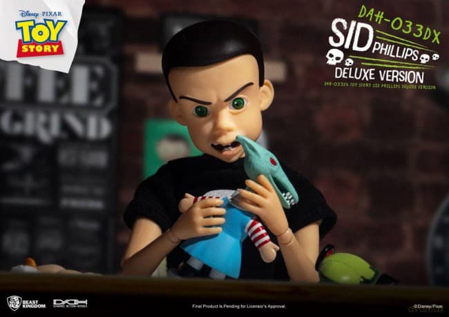 Toy Story Dynamic 8ction Heroes Action Figure Sid Phillips Deluxe Version 14 cm