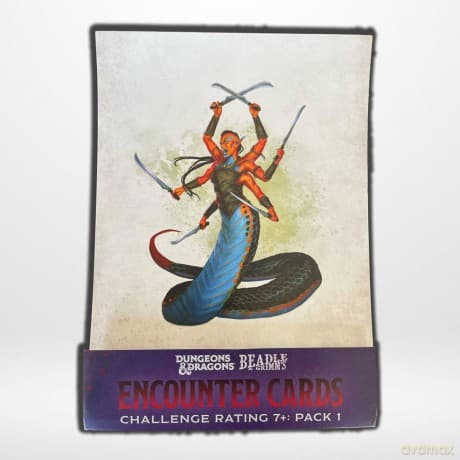 Dungeons & Dragons RPG Encounter Cards Challenge Rating 7+: Pack 1 *english*