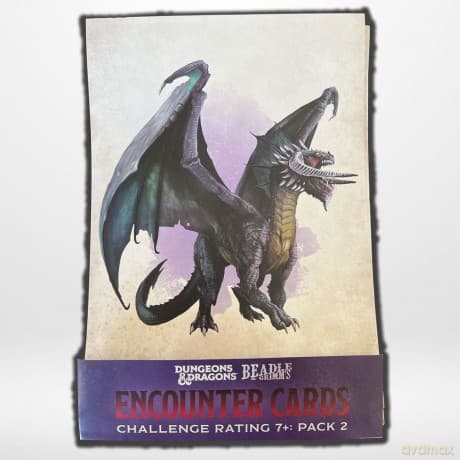 Dungeons & Dragons RPG Encounter Cards Challenge Rating 7+: Pack 2 *english*