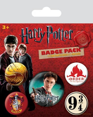 Harry Potter Przypinki 5-Pack Gryffindor