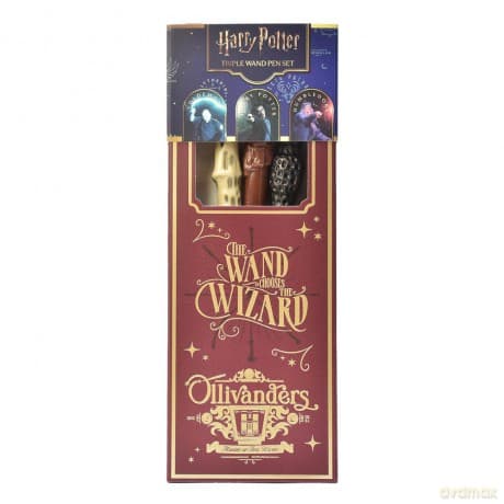 Harry Potter Triple Wand Pen Pack Magical Locations