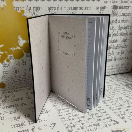 Harry Potter Notes Hogwarts Black
