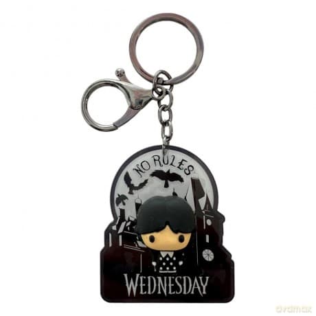 Wednesday 3D Acrylic Keychain