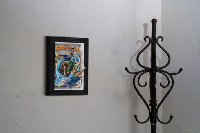 Dragon Ball Z Tamashii Art 3D Relief Picture Son Goku & Dragon 27 cm