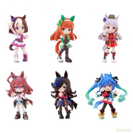 Uma Musume: Pretty Derby PalVerse PVC Figures Vol. 1 9 cm Blind Box Assortment (6)
