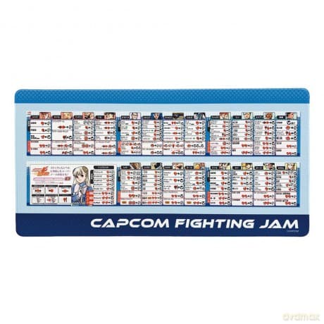 Capcom Fighting Collection 2 Mousepad Fighting Evolution 30 x 60 cm