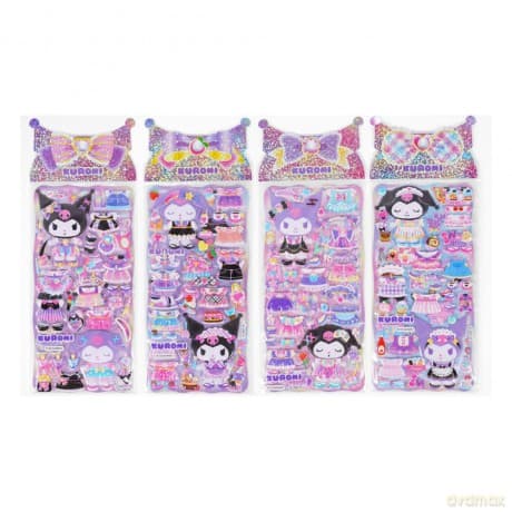 Hello Kitty and Friends Sticker Kuromi Puffy Assortment (20)