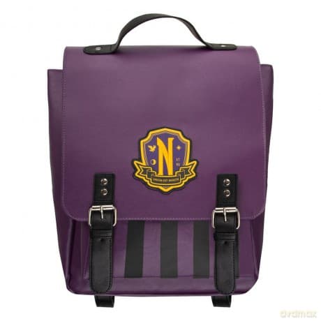 Wednesday Backpack Nevermore Academy Purple