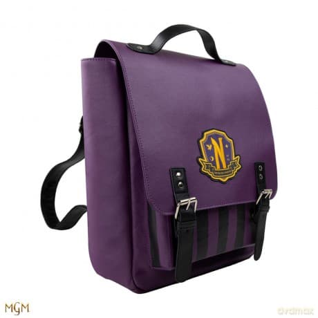 Wednesday Backpack Nevermore Academy Purple