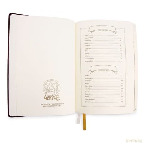 Dungeons & Dragons RPG Journal 5e Green