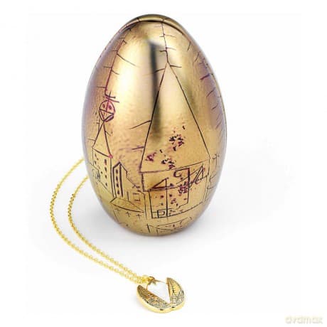 Harry Potter Necklace with Pendant Golden Egg with Gift Box