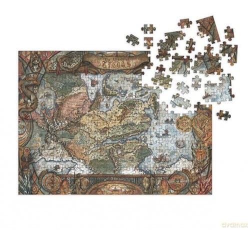 Dragon Age Jigsaw Puzzle World of Thedas Map (1000 pieces)