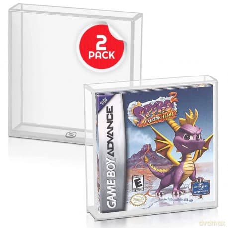 Akrylowe pudełko zabezpieczające 2-Pack for Gameboy/Gameboy Advance Games
