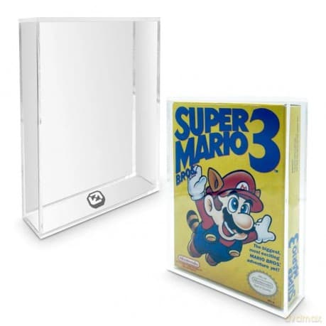 Akrylowe pudełko zabezpieczające 2-Pack for NES Games