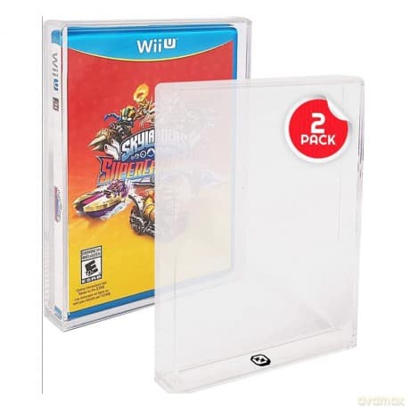 Akrylowe pudełko zabezpieczające 2-Pack forDVD/Wii/GameCube/PS2/XboX/Xbox360