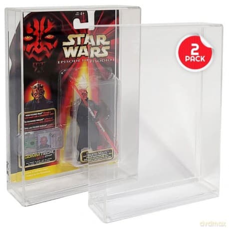 Evoretro Akrylowe pudełko zabezpieczające 2-Pack for Action Figures