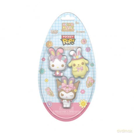 Hello Kitty Pocket POP! Vinyl Figure Easter Egg 3-Pack HK 4 cm